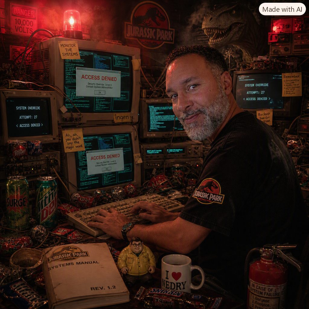 Jurassic Park Workstation